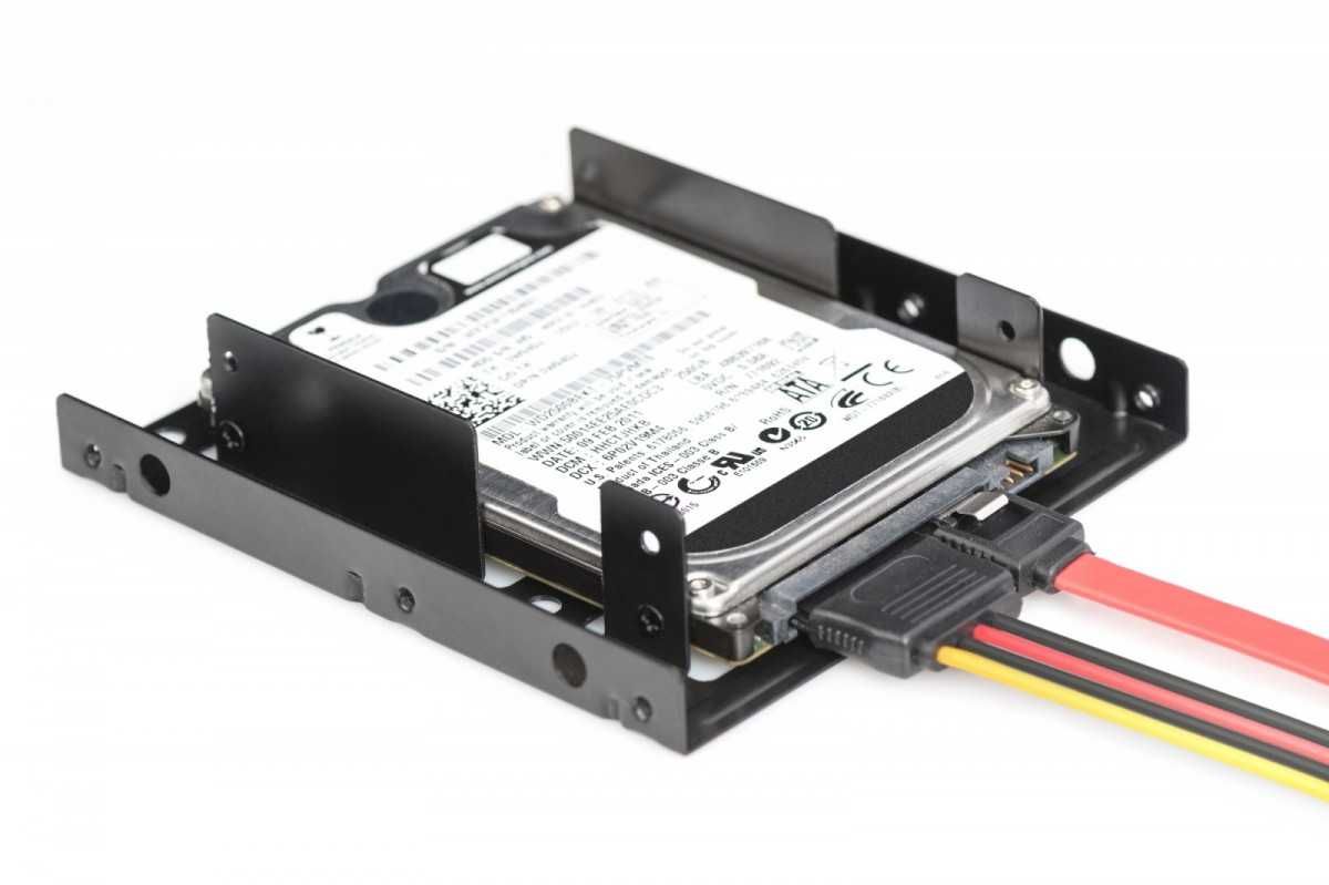 Digitus Ramka montażowa/Adapter SSD/HDD 2x 2.5" do 3.5"