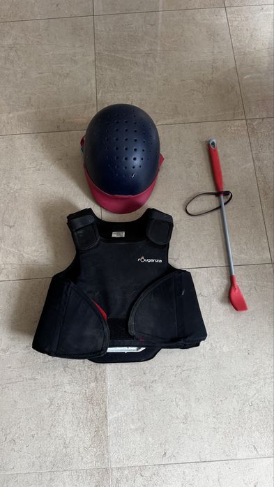 Conjunto colete - hipismo