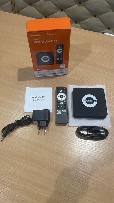 Приставка TV BOX, Android TV, Android 14, 8/128 GB