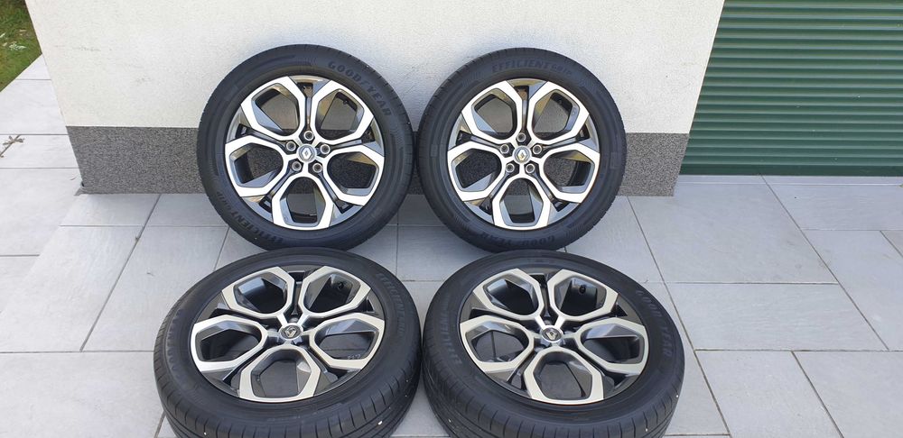 koła felgi aluminiowe 18" 5X114,3 215/55R18 Kadjar captur 4030/02773R
