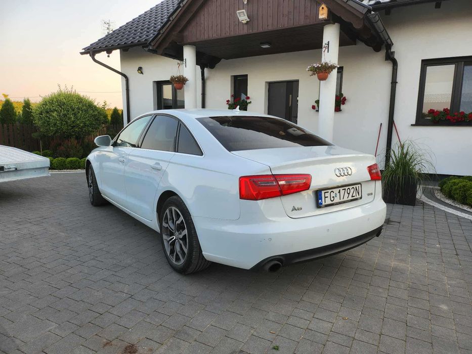 Audi a6 c7 2.0 sedan Biała Piękna 2012r zamiana