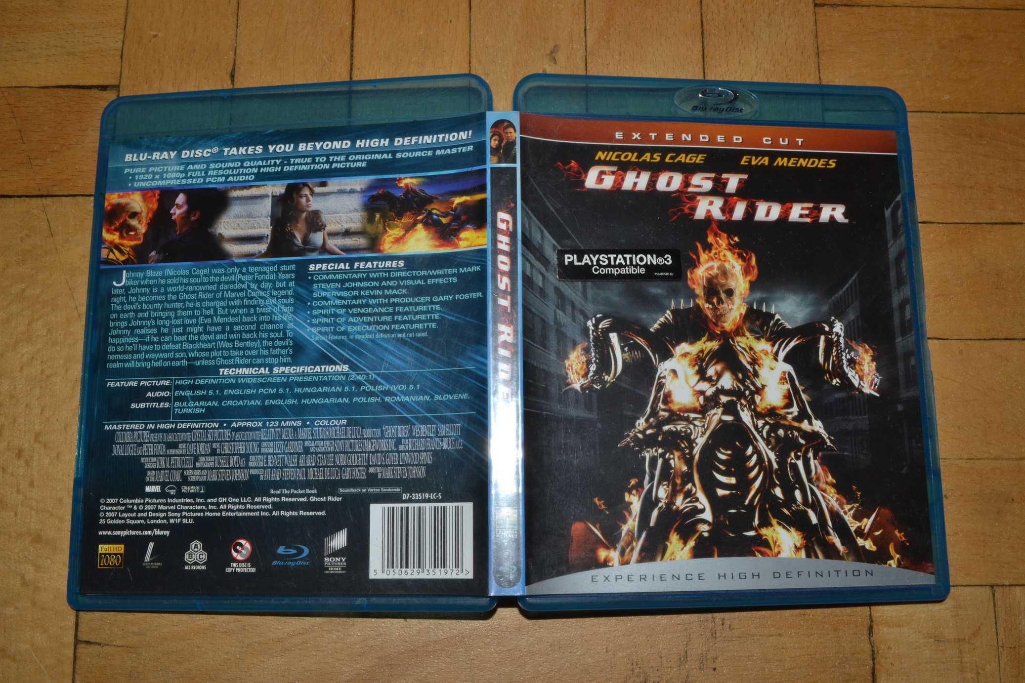 Blu-ray Ghost Rider PL lektor