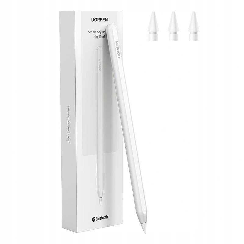UGREEN 15910 Rysik z ładowaniem bezprzewodowym do tabletów iPad biały