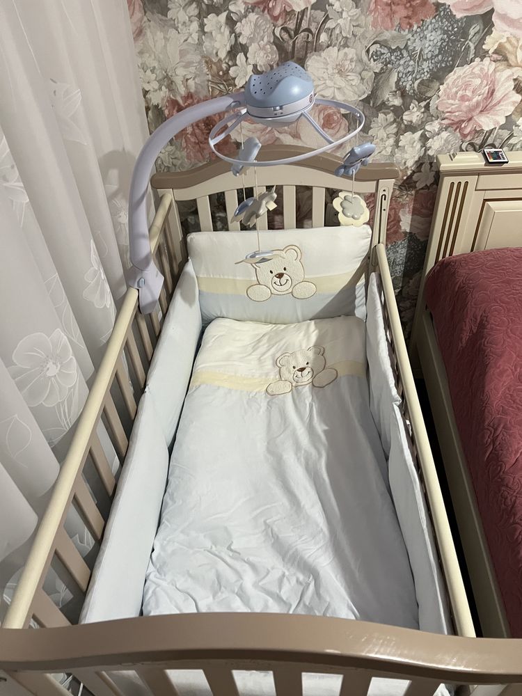 Дитяче ліжечко і комод пеленатор, детская кроватка