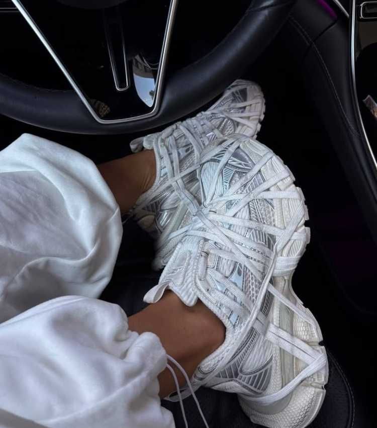 (БЕЗ ПЕРЕДОПЛАТИ)Balenciaga 3XL Extreme Lace баленсіага 3 ікс ель біла