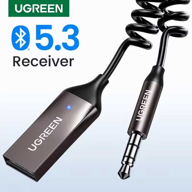 Bluetooth-ресивер Ugreen CM309 Bluetooth Car Aux with Mic (UGR-70601)