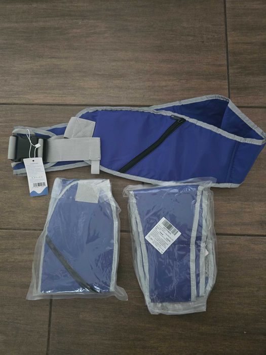 Nosidło dla niemowląt, antypoślizg. poduszka biodrowa i regul. klamra