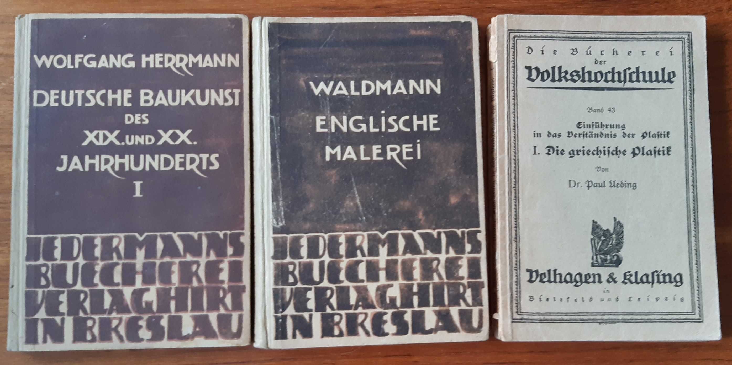 Antykwariat - książki o sztuce po niemiecku
