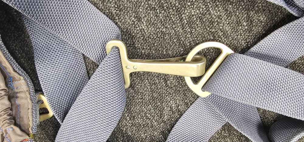 Uprząż kompletna nowa od Spadochronu Desantowego D-5 serii 2P