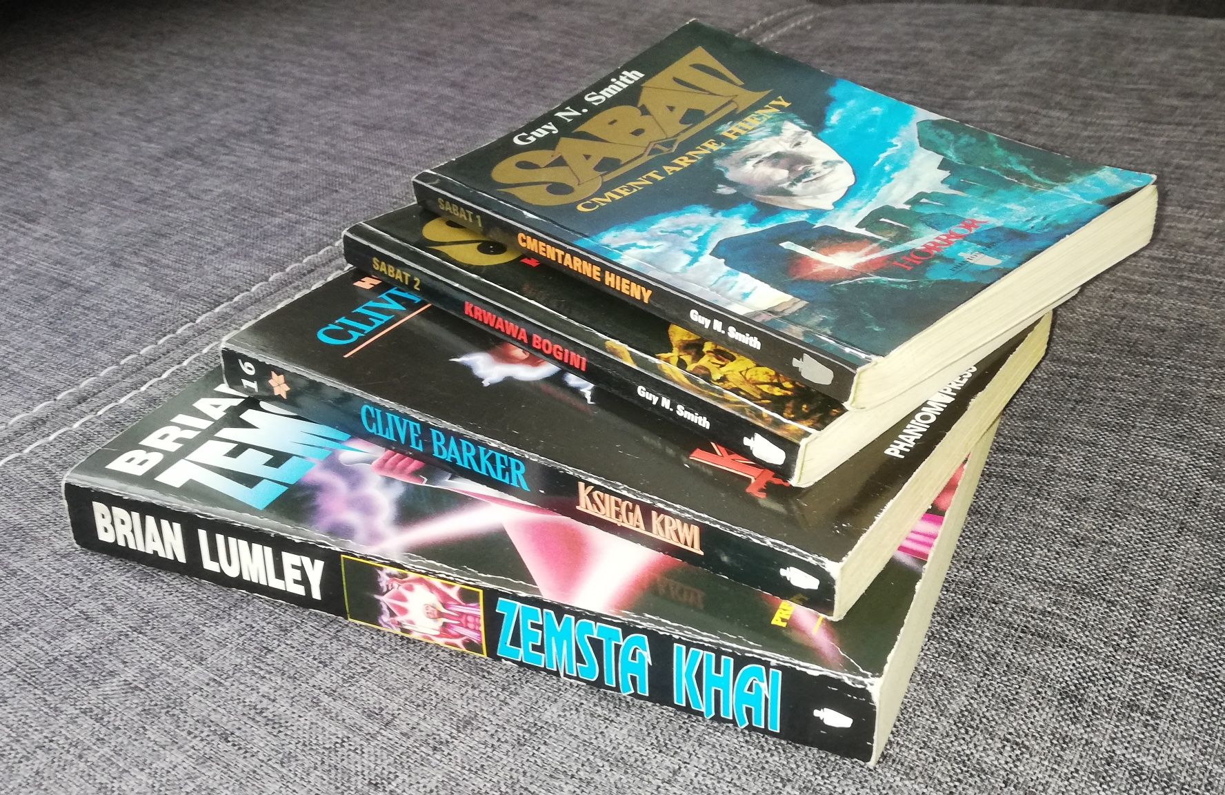Guy N. Smith, Clive Barker, Brian Lumley