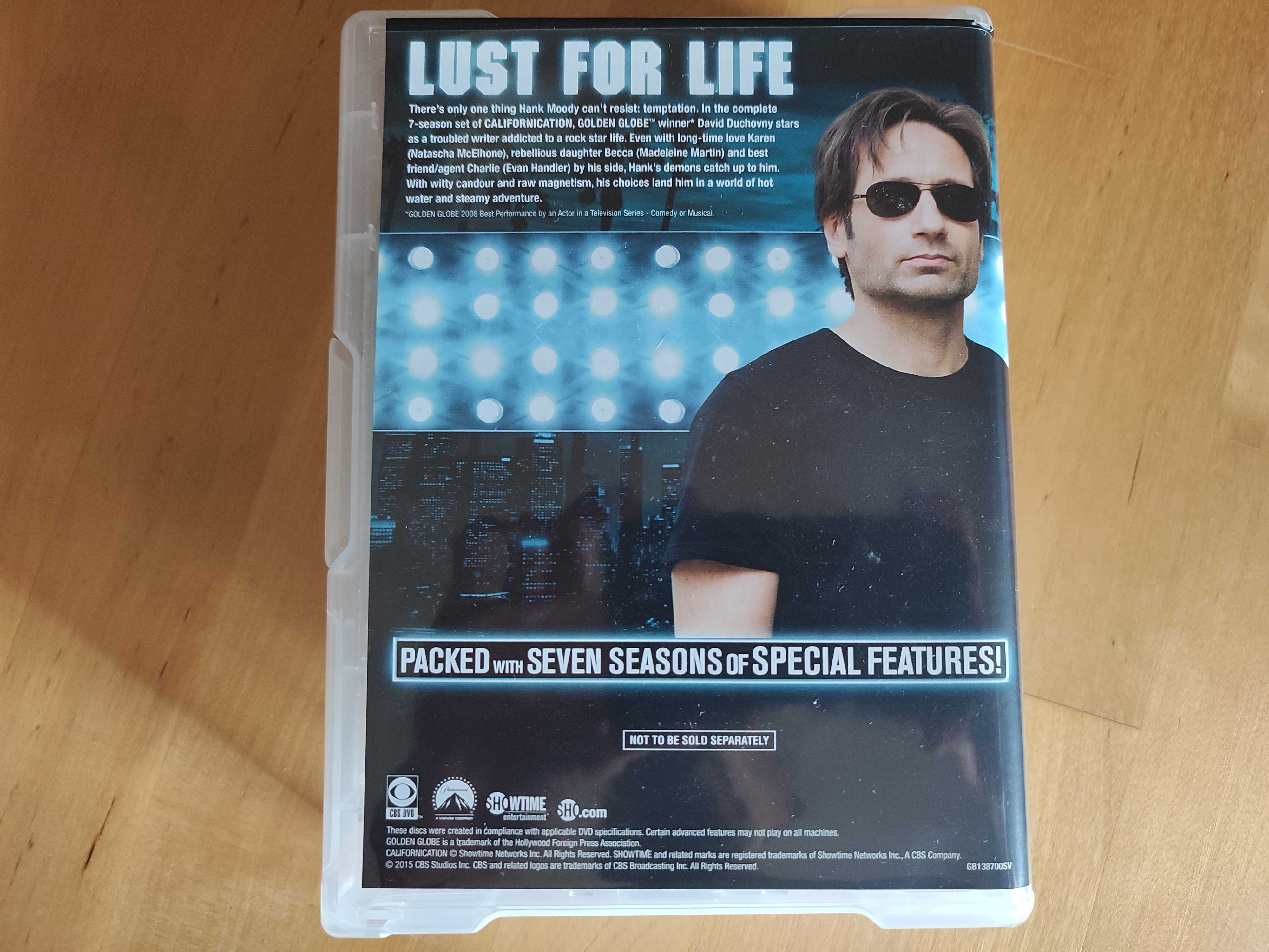 Californication série completa em DVD