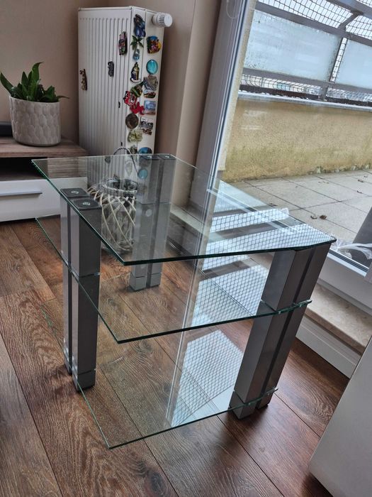 Stolik szklany do kawy lub pod telewizor
