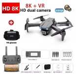 Dron e99 PRO - 2 kamery - WiFi - w zestawie OKULARY VR - 6szt