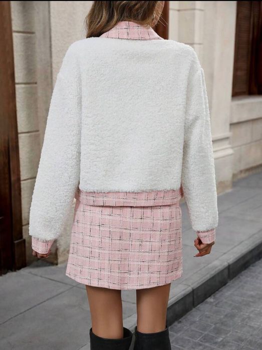 Um conjunto elegante para climas frios.