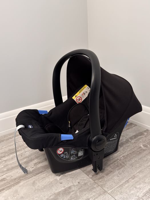 Модульная детская коляска 3 в 1 TRIO BEST FRIEND PRO LIGHT BLACK RELUX