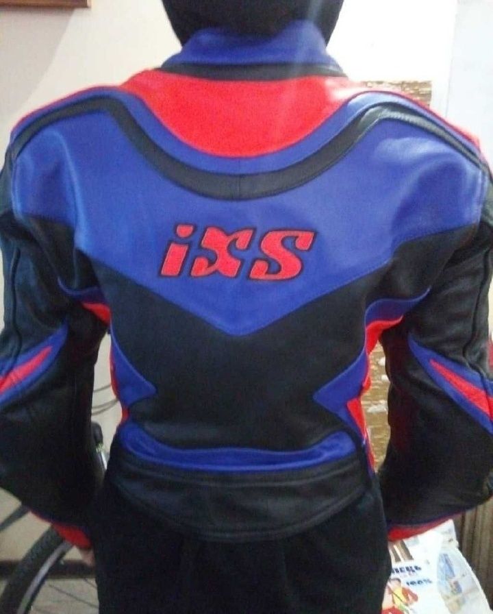 Женская кожаная куртка IXS, мотокуртка