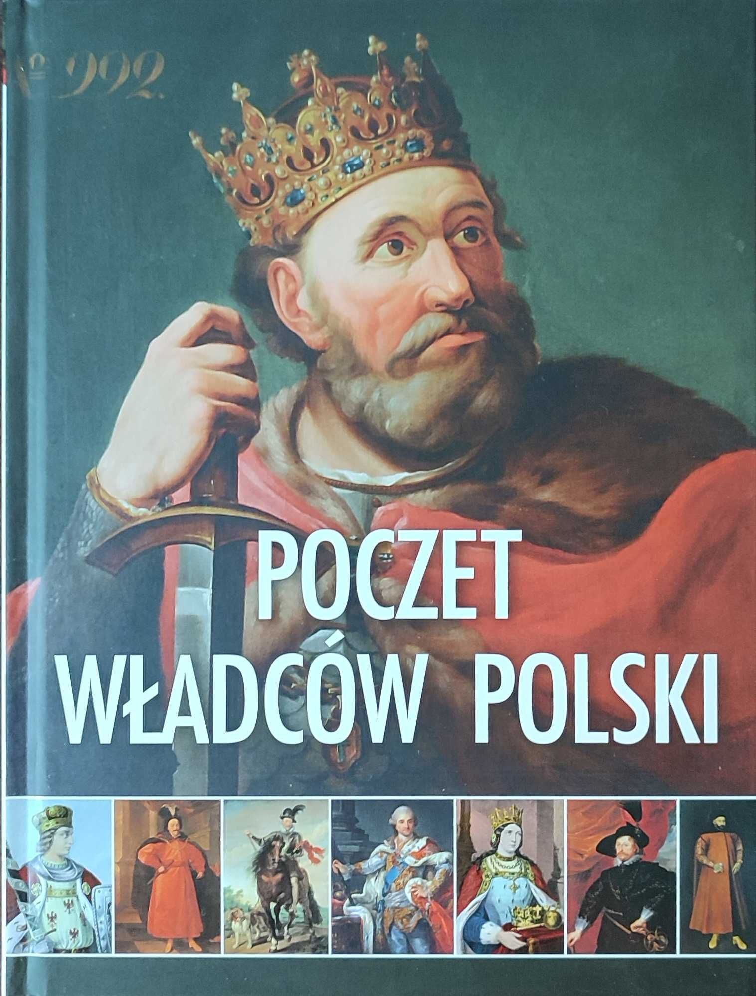 "Poczet władców Polski" - książka twarda oprawa