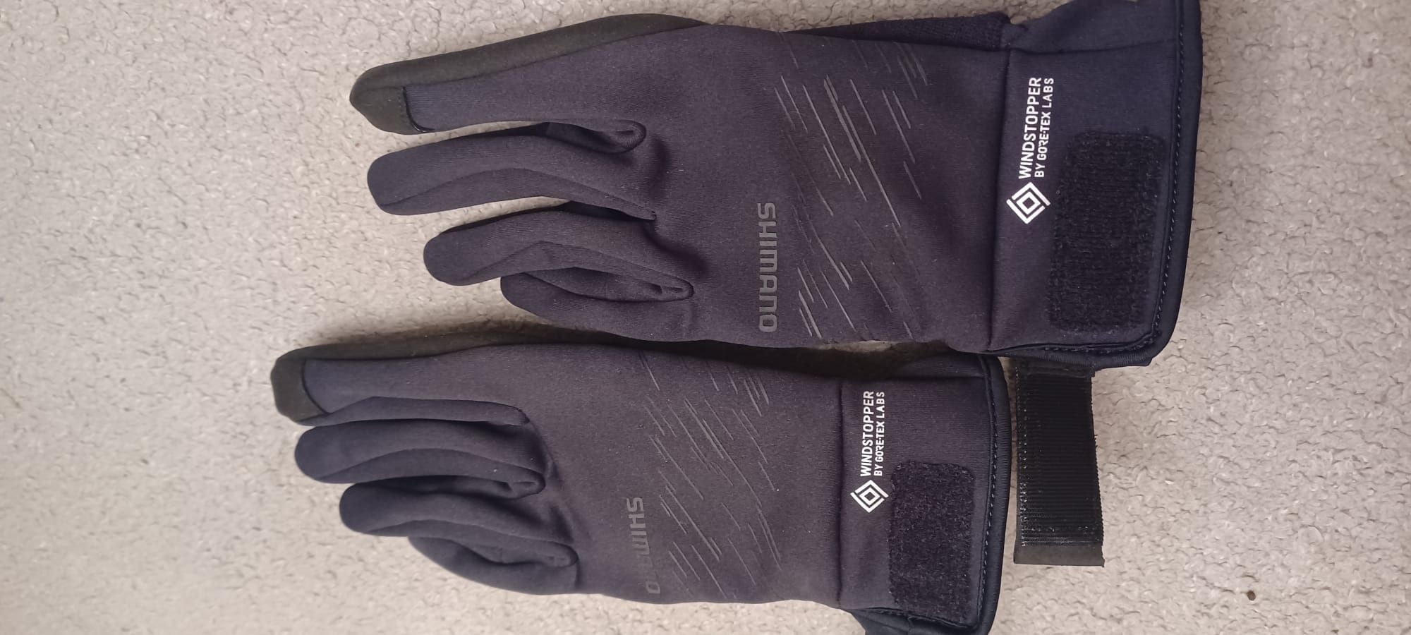 Rękawiczki zimowe shimano windstopper labs L i S