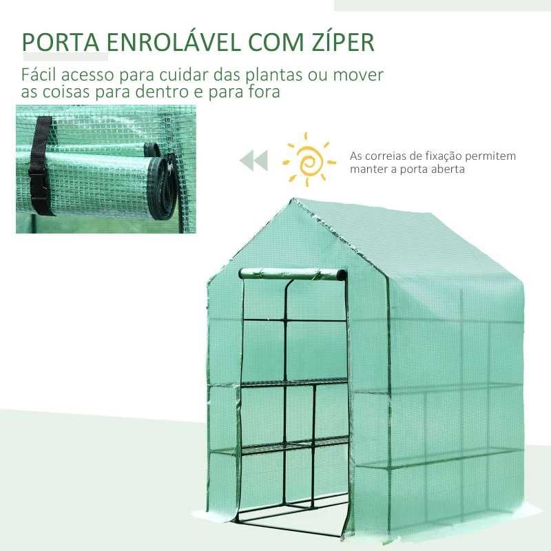 Estufa para Plantas 143x143x195cm