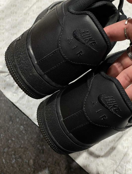 Buty Trampki NikeAir_Force_1_Low _07_Black_R.45