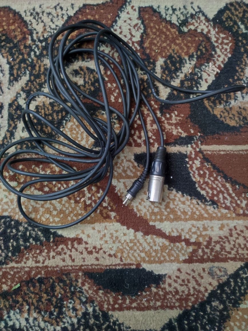 Retro kabel wtyk bananowy i czincz UNITRA i inne