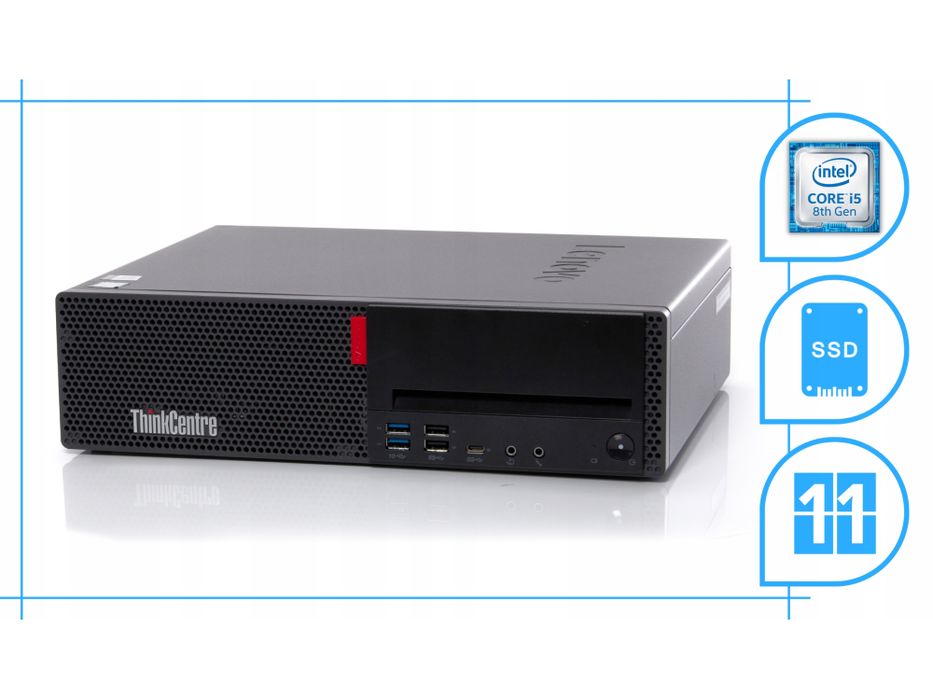komputer stacjonarny lenovo thinkcentre sff i5 8gen 16gb 512ssd win11