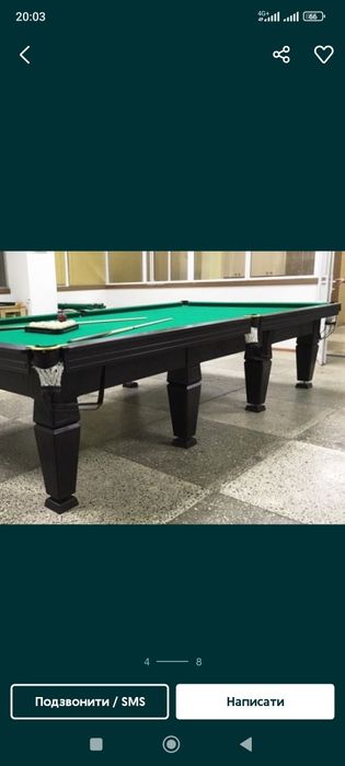 Бильярдный стол "Магнат" 11 футов Пирамида