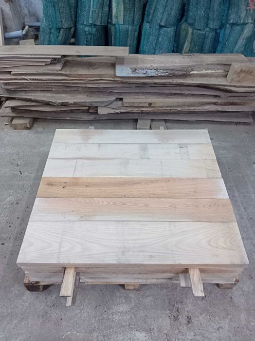 Deski brusy krawędziak dąb na kanał