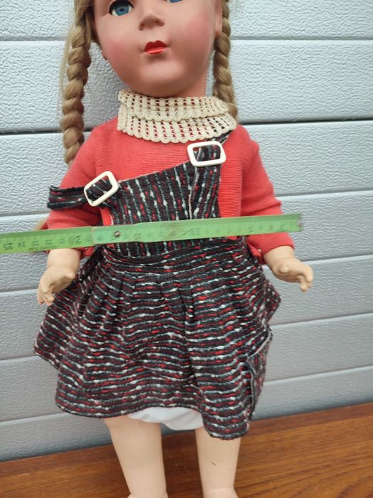 Stara kolekcjonerska lalka Celuidowa - Ciekawa - Design - D