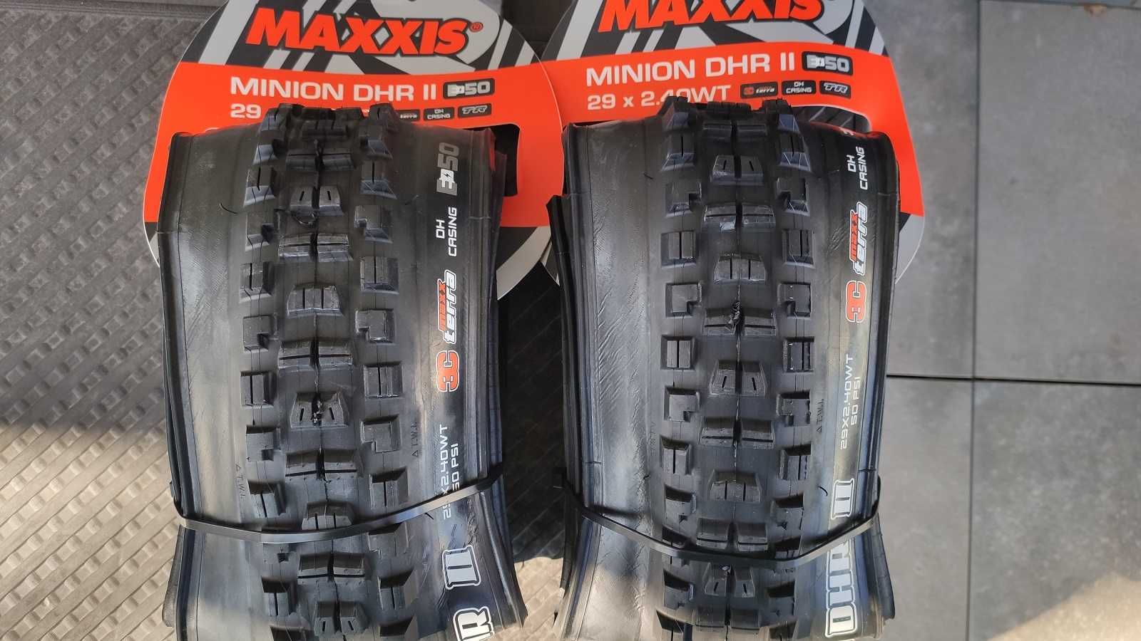 Opona do E-bike (E50) Maxxis Minion DHR II 29x2,40 3C MaxxTerra DH TR