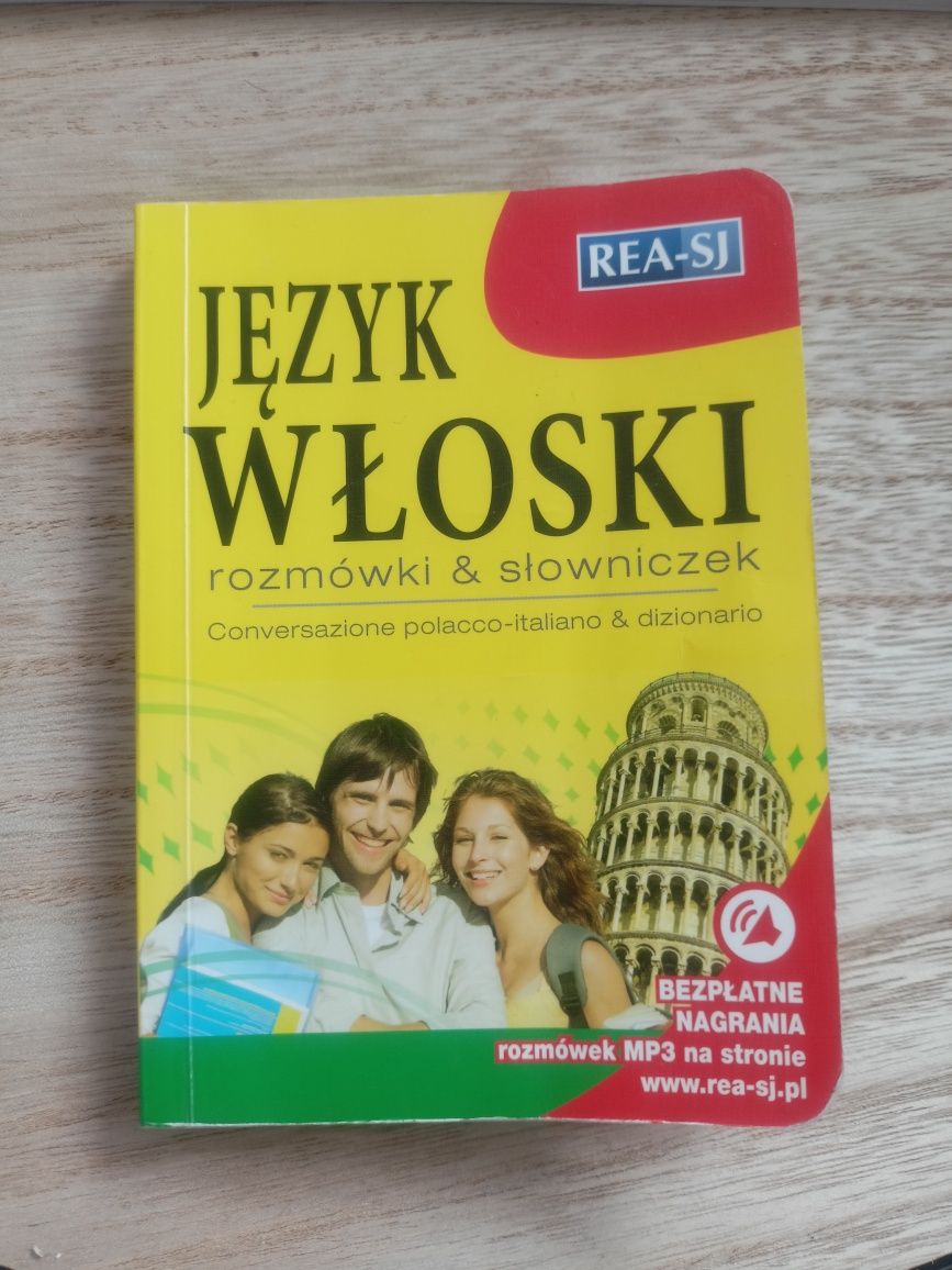 Język włoski rozmówki i słowniczek