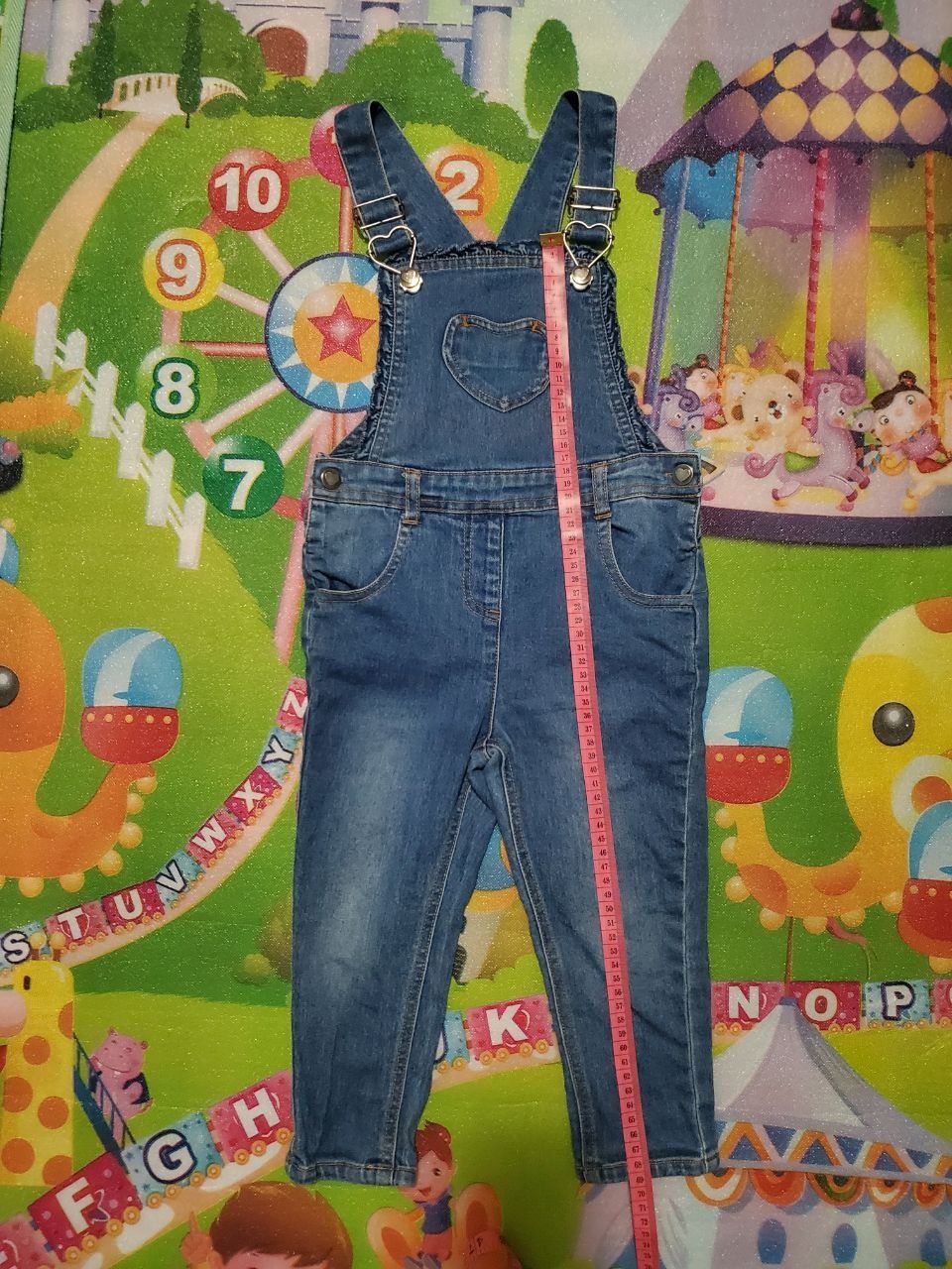 Комбез джинсовий, комбенизон, комбинезон, комбінезон 92/98рост