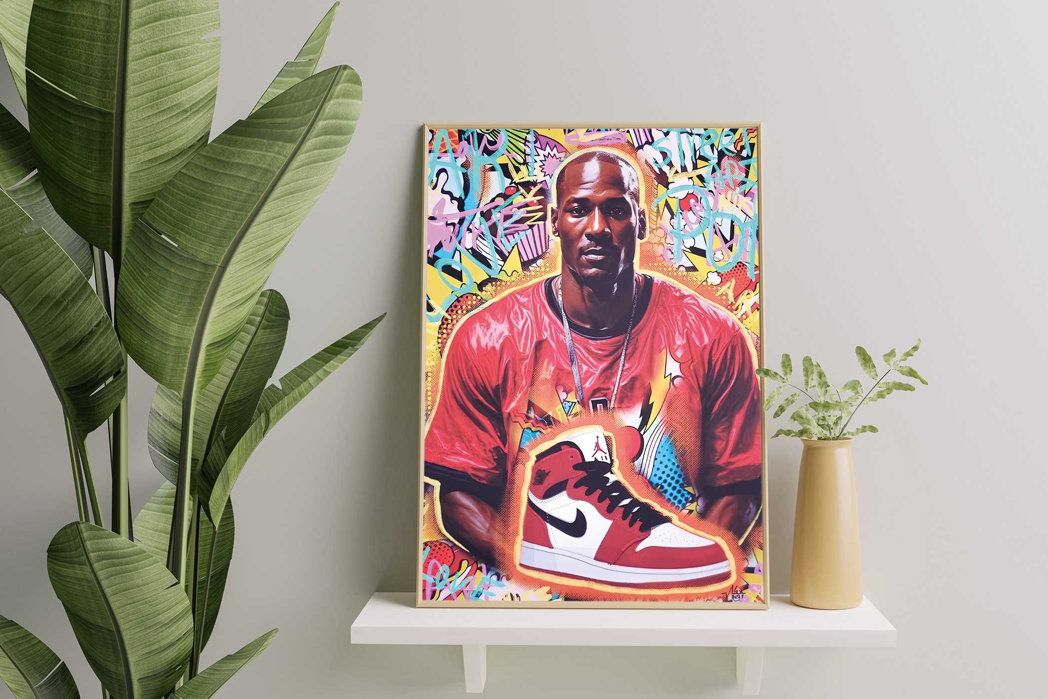 M.Jordan Nike Plakat A3