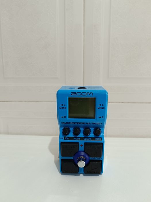 Pedal zoom ms 70cdr plus e Controlador midi
