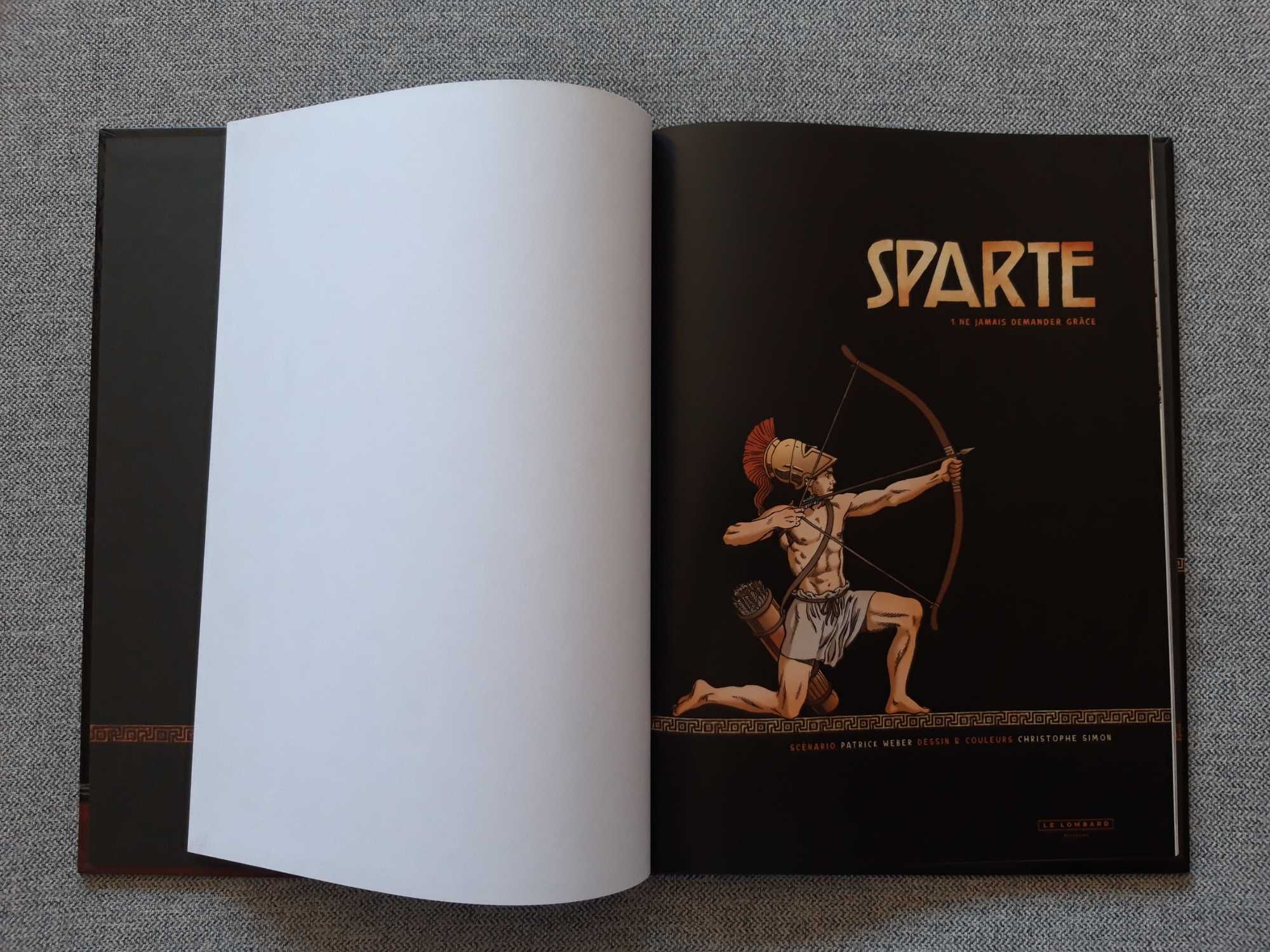 BD "Sparte - Ne jamais demander grâce T1" de Simon & Weber