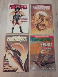 4 x Fantastyka Wiedźmin Sapkowski 1988 i 1991