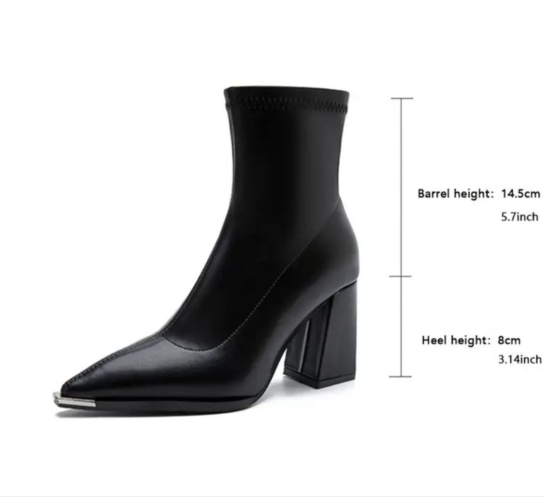 Черевики жіночі чорні