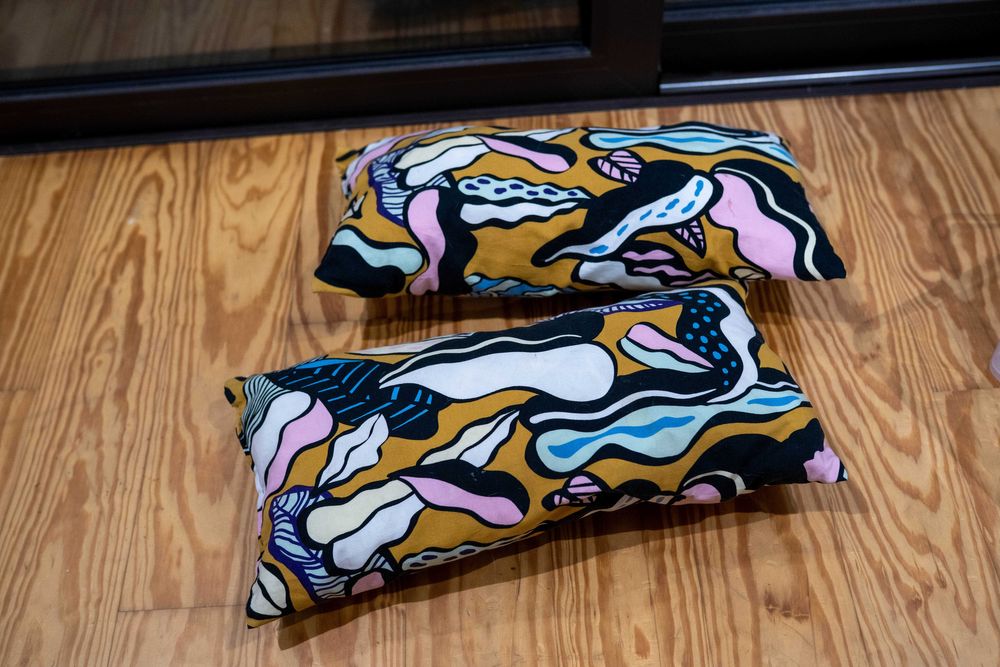 2 almofadas 30x58cm