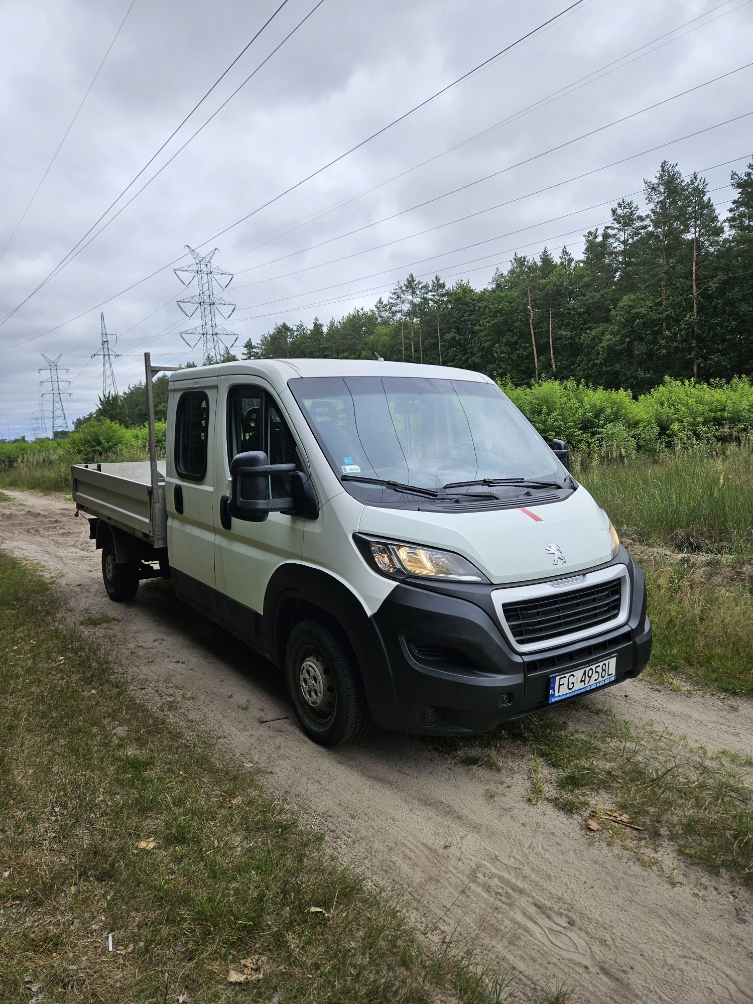 Peugeot Boxer  2014 r brygadowka 7 miejsc