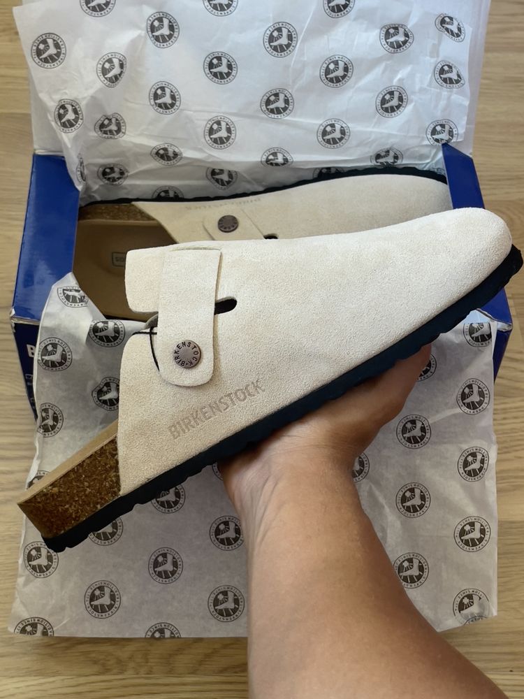 Birkenstock Boston Beige
