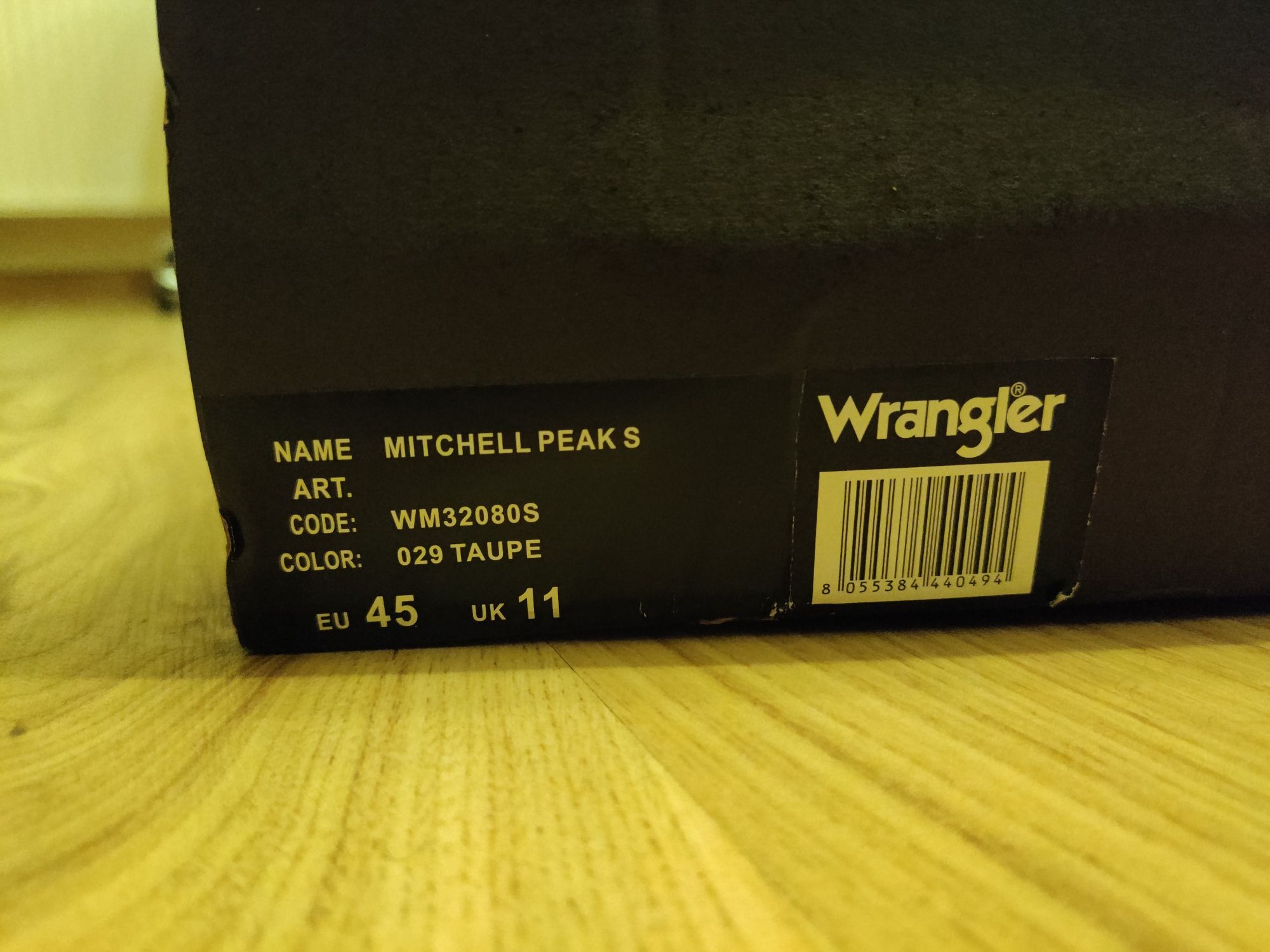 Nowe buty Wrangler Mitchell Peak S r. 45