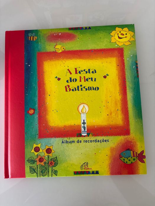 Livro a festa do meu batismo