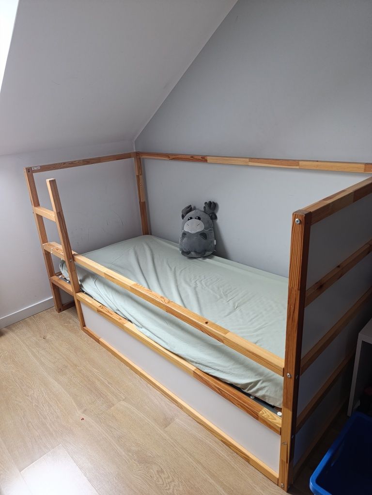 Kura łóżko piętrowe  Ikea 90x200