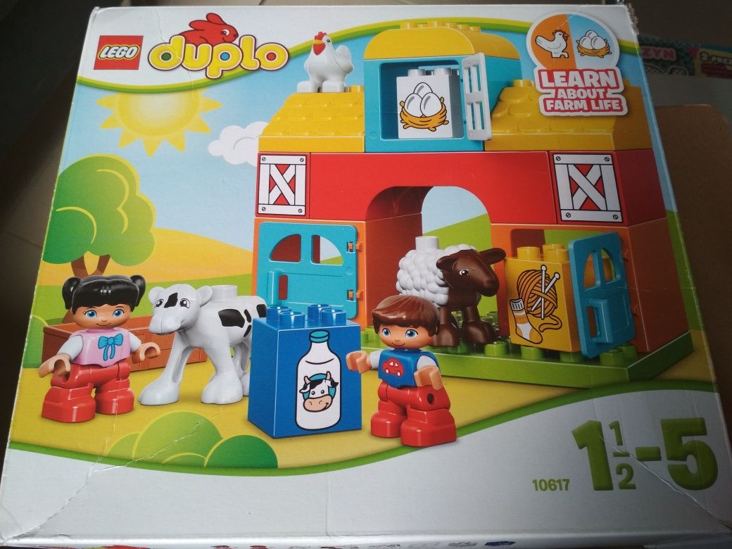 Klocki LEGO Duplo 10617 moja pierwsza farma zwierzątka