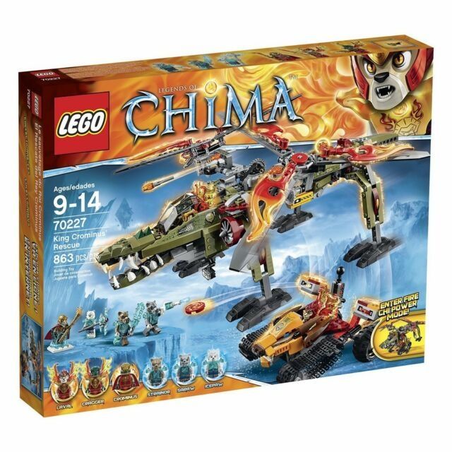 Caixa lego 40124 chima 70227