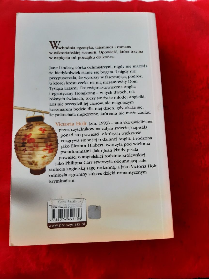 Książka "Dom Tysiąca Latarni"
