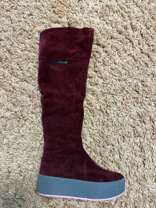 Замшові черевики