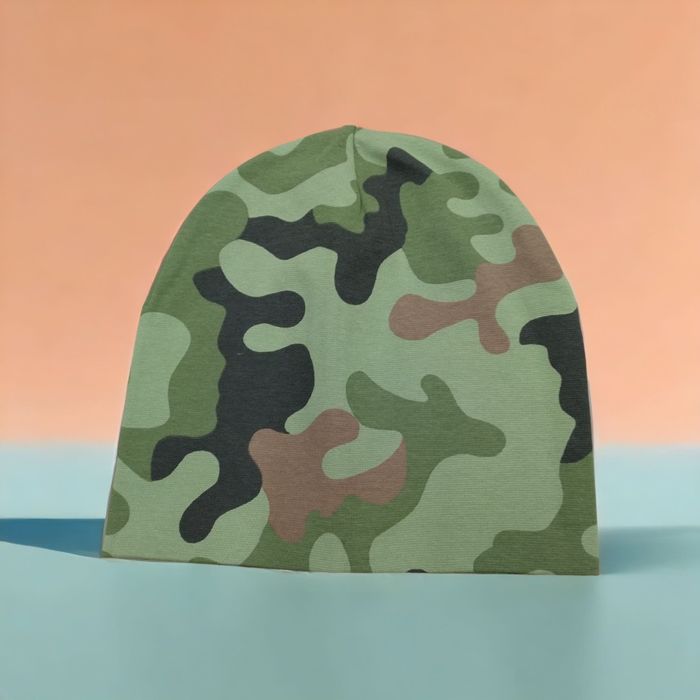 Czapka męska wiosenna moro