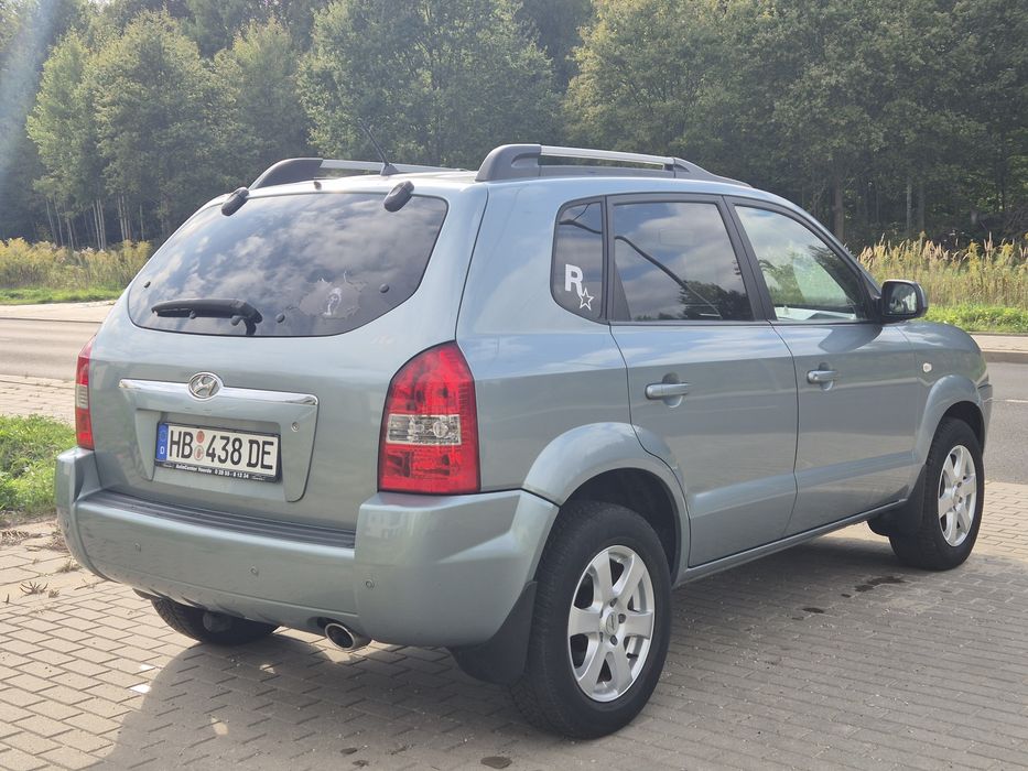 Hyundai Tuscon 2.0 16V • Klimatyzacja • Skórzana Tapicerka •Super stan