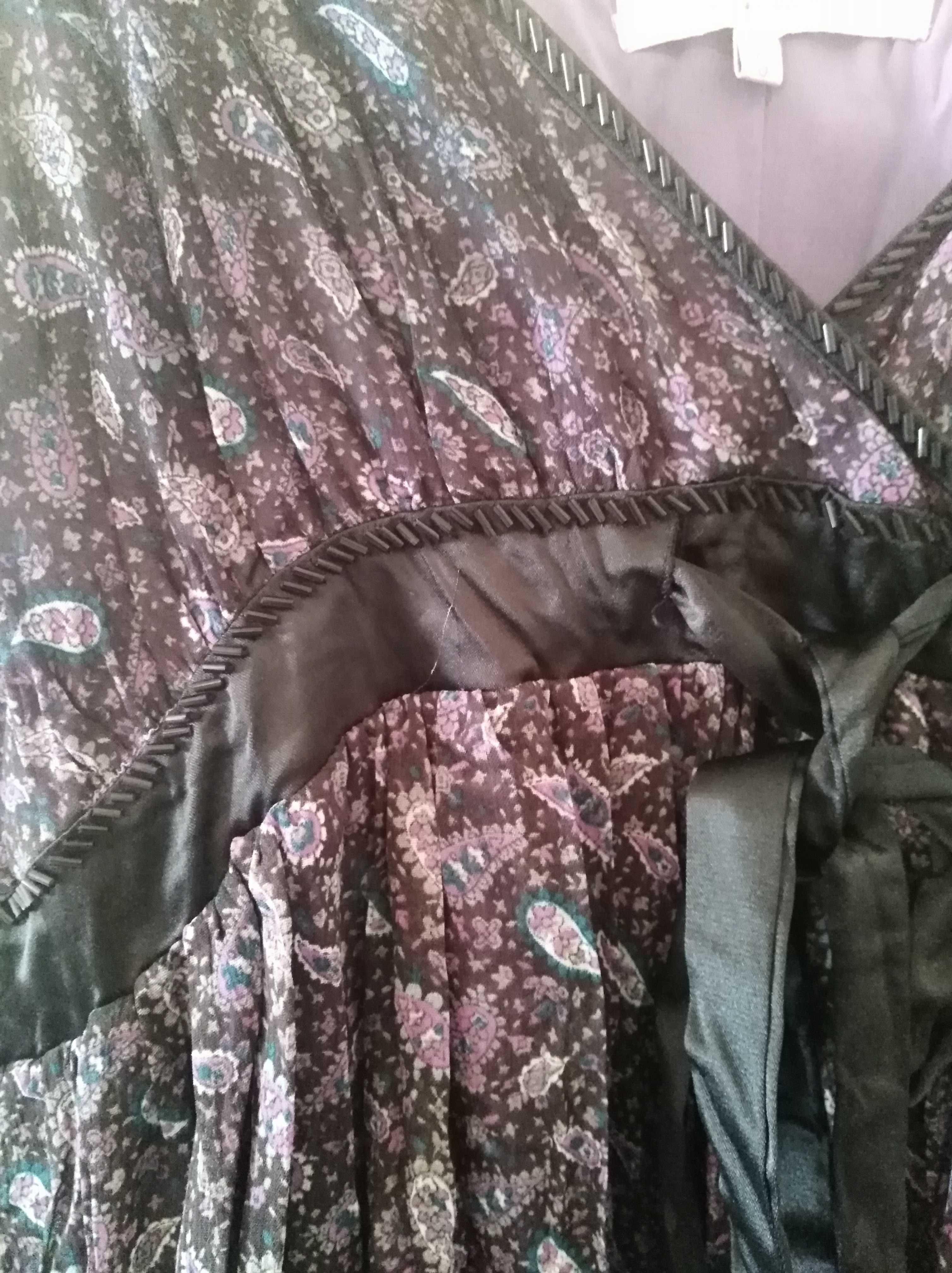 Vestido alças verão tamanho S (busto 40cm)